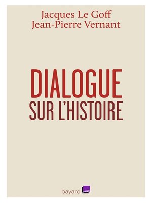 cover image of Dialogue sur l'histoire